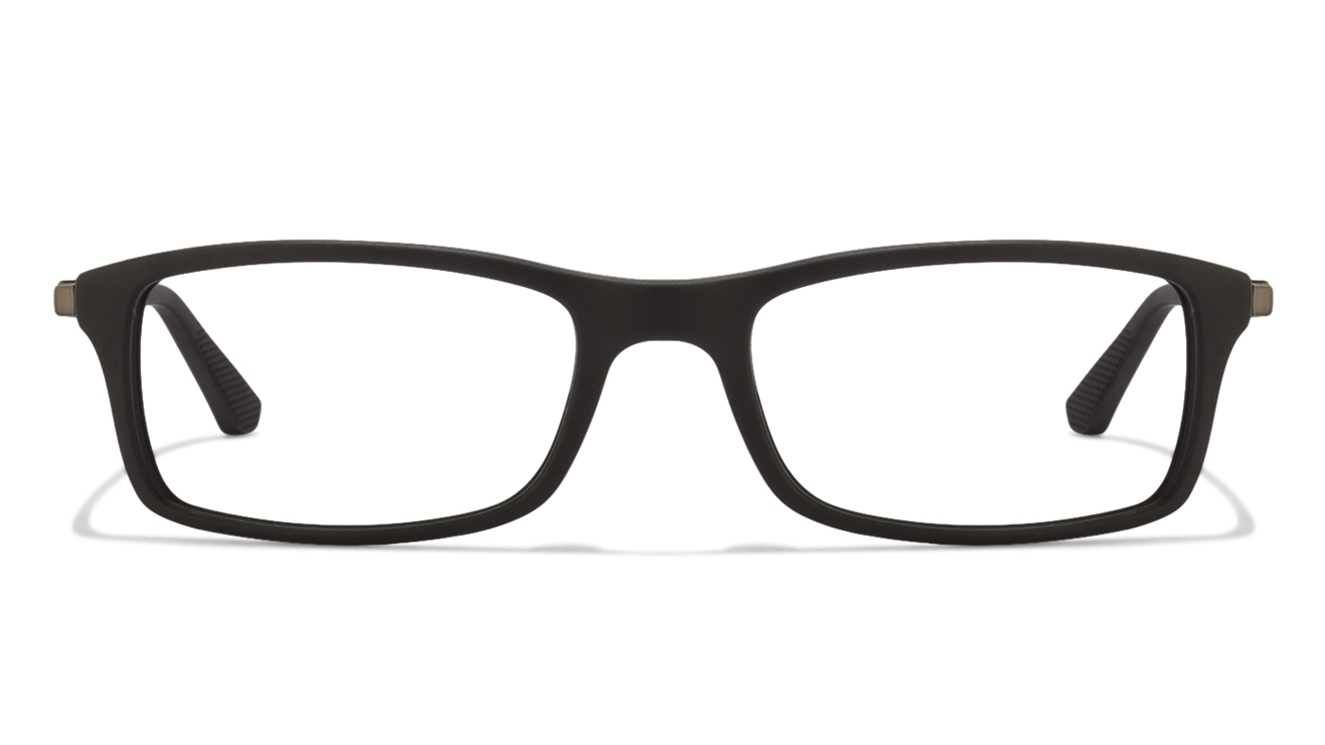 lux ray ban rx7017 matte black 5197 eyeglasses_m_0109