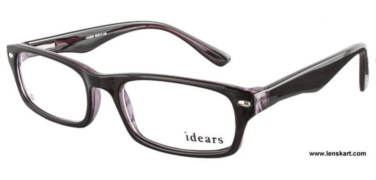 Idears Du Id3205 Black Purple Eyeglasses At Lenskart Com Rs 1299