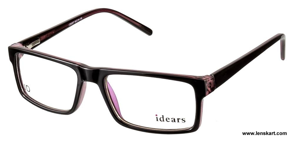Buy Idears Du Id 3207 Black Purple Transparent Eyeglasses Rs 1299