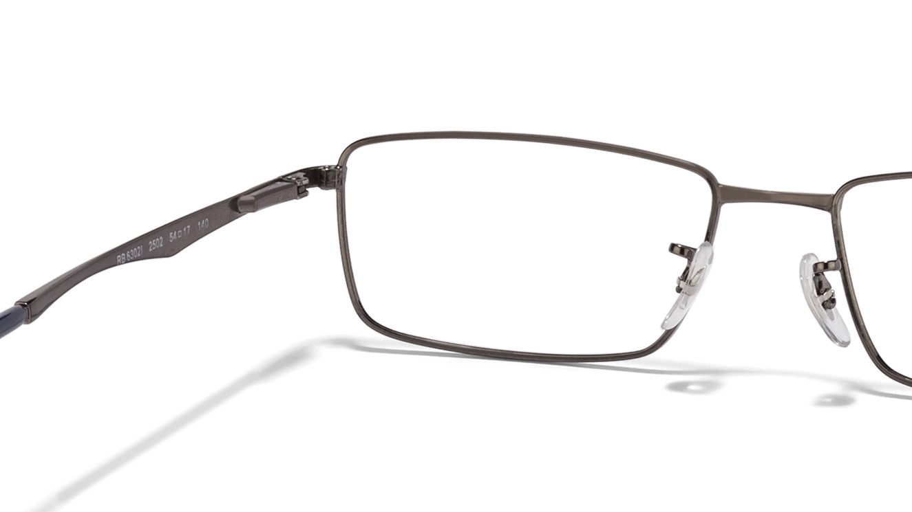 Buy Ray-Ban RX6302 Size:54 Gunmetal Blue 2502 Eyeglasses ...