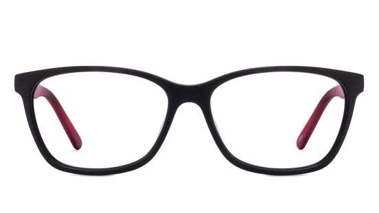 Black Wooden Red Full Rim Cat Eye Medium Size 54 Vincent Chase EVIL EYE F 606 C 2042 Eyeglasses