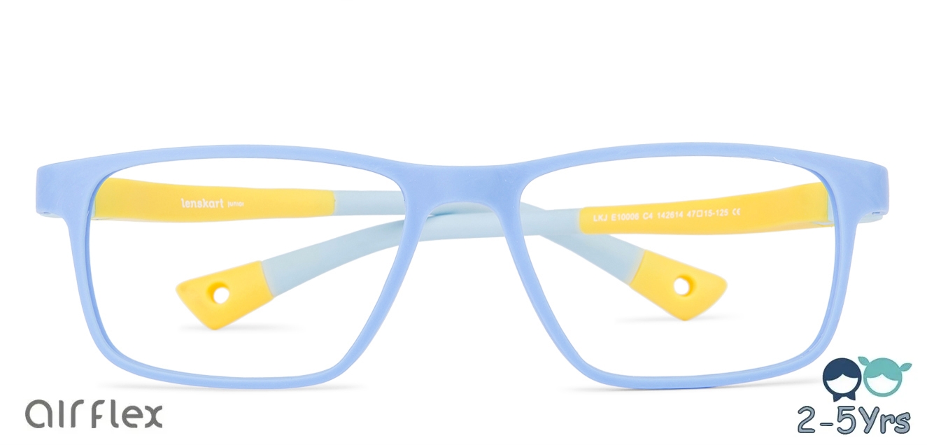 Matte Sky Blue Yellow Sky Blue Full Rim Rectangle Kids 5 Yrs Lenskart Junior Air Flex Lkj E10006 C4 Eyeglasses Lenskart Com Tradeindia.com is india's largest b2b portal with over 5.5 million registered users. lenskart junior lkj e10006