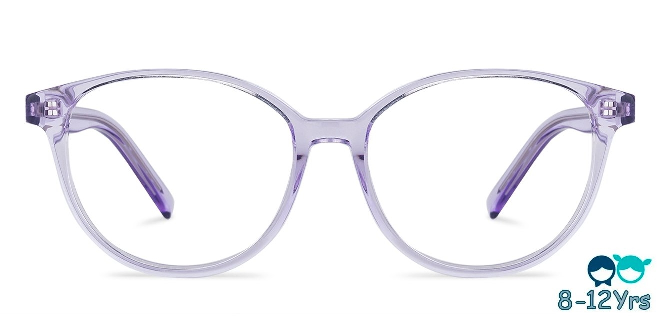 Kids Glasses Purple Transparent Full Rim Cat Eye Kids 8 Yrs Lenskart Junior Owlers Lkj E10018 C2 At Lenskart Com Buy lenskart's top quality eyeglasses and sunglasses from our website and stor. lenskart junior lkj e10018