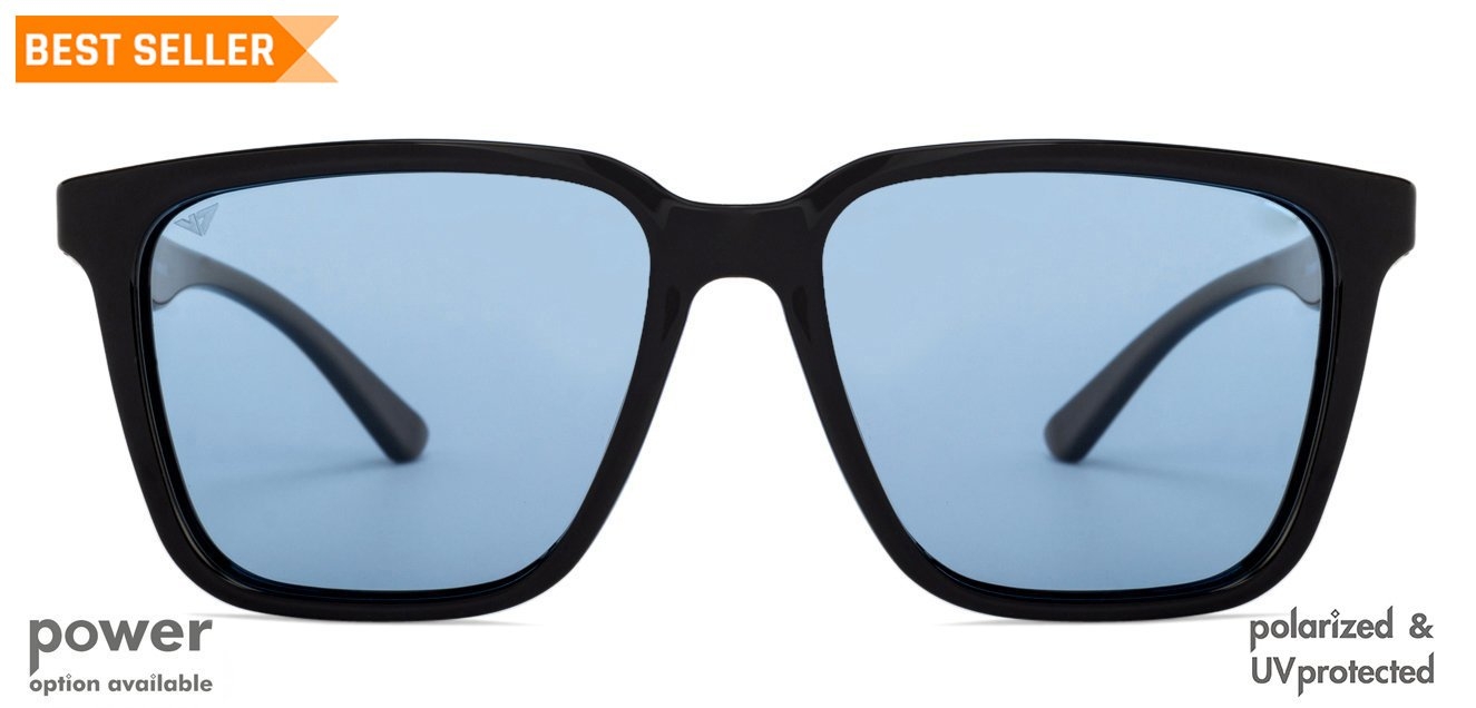 Black Blue Full Rim Rectangle Vincent Chase Polarized Mirage Vc S C7 Polarized Sunglasses At Lenskart Com Black Blue Full Rim Rectangle Vincent Chase Polarized Mirage Vc S C7 Polarized Sunglasses At Lenskart Com