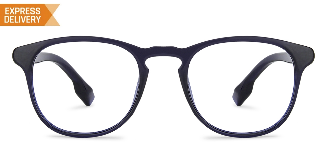 Blue Block Phone Computer Glasses Blue Transparent Full Rim Round Lenskart Blu Glasses Lb E13536 C2 Lenskart Com Best eyeglasses for your face shape. lenskart blu lb e13536