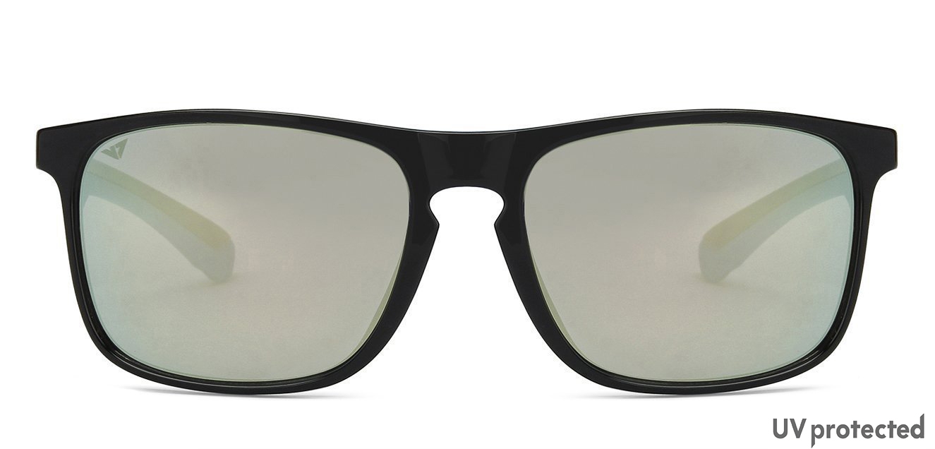 silver rimmed sunglasses