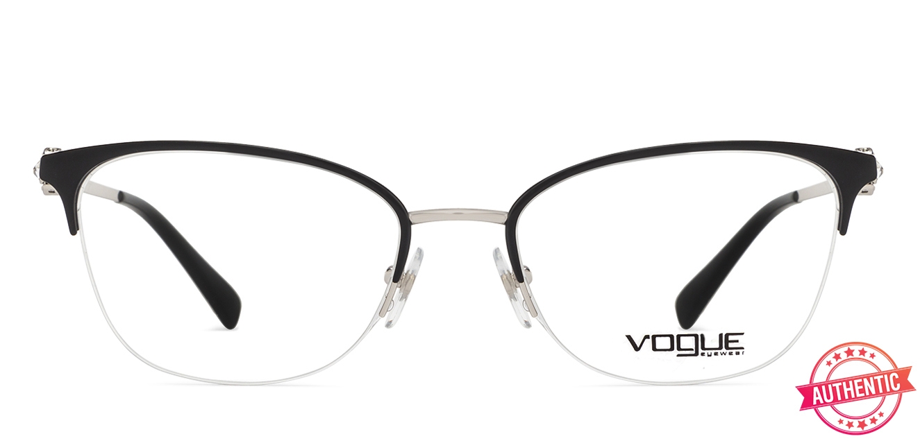 Vogue Vo4095 Medium Size 53 Black Gunmetal 352 Women Eyeglasses Lenskart Com Cash back on lenskart in up to 4.69% for each purchase in india. vogue vo4095