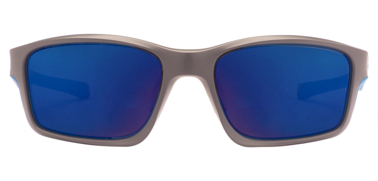 Shop online for Oakley OO9247 Medium (Size57) Matte Grey Blue Mirror Unisex Sunglasses