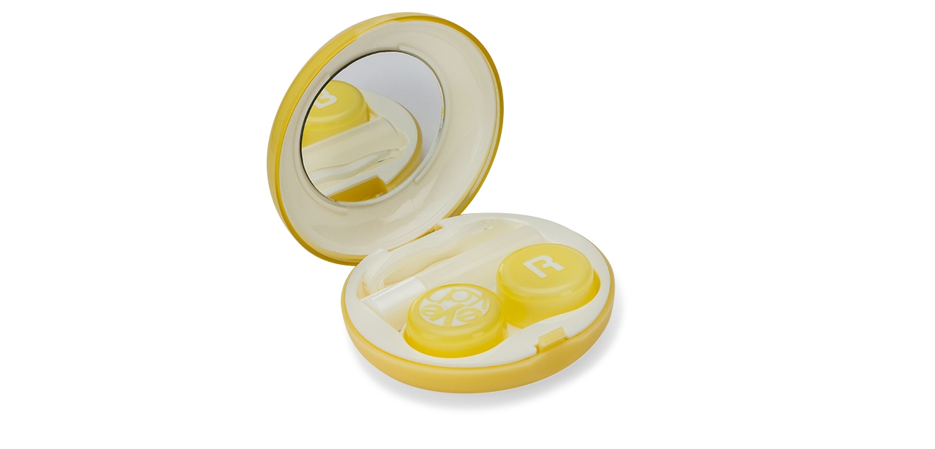 Lenskart K1513 Macaroon Yellow Contact Lens_KIT ( 1 Picker, 1