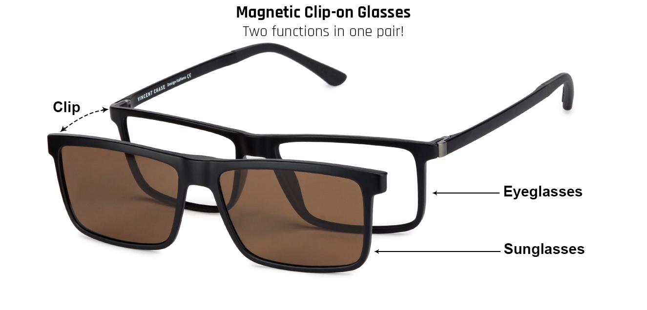 clubmaster clip on sunglasses