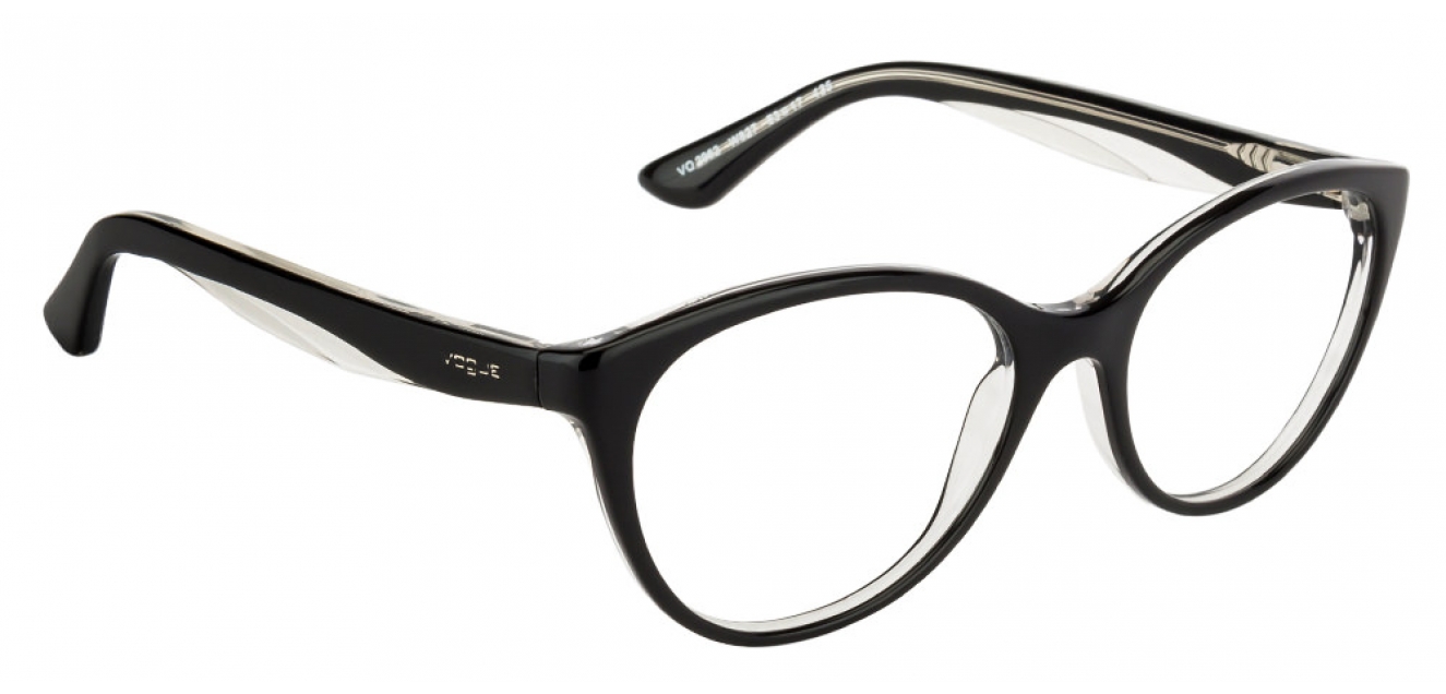 Vogue VO2962 Medium (Size53) Black Women Eyeglasses at