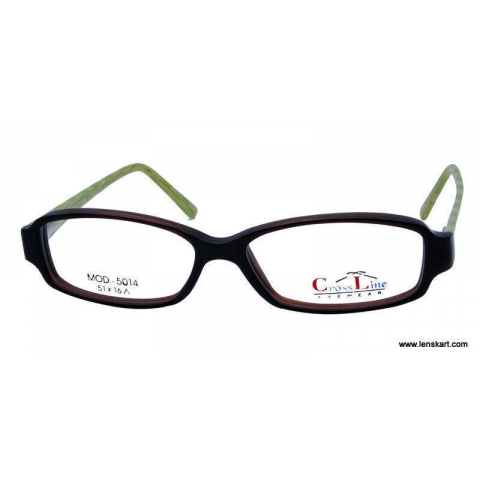 Shop Online For Cross Line 5014 484 Brown Green Eyeglasses