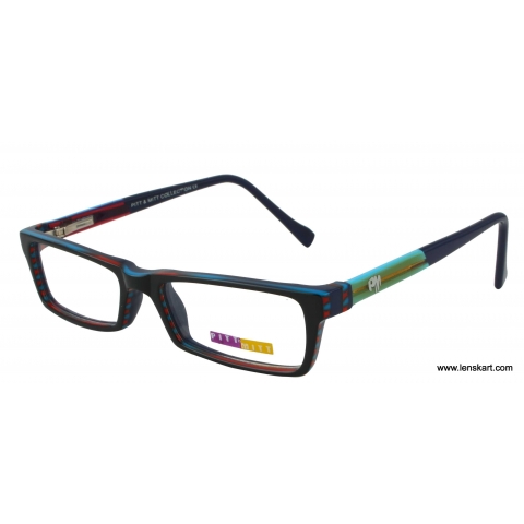 Shop Online For Pitt Mitt Fr 1034 C5 45 Black Blue Kids Eyeglasses