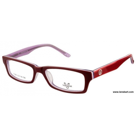 Shop Online For Vinage V1005 Red Transparent White Line Col 016