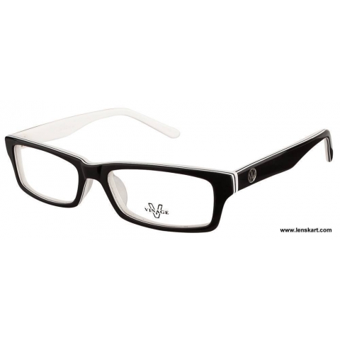 Shop Online For Vinage V1005 Black White Col 026 Eyeglasses