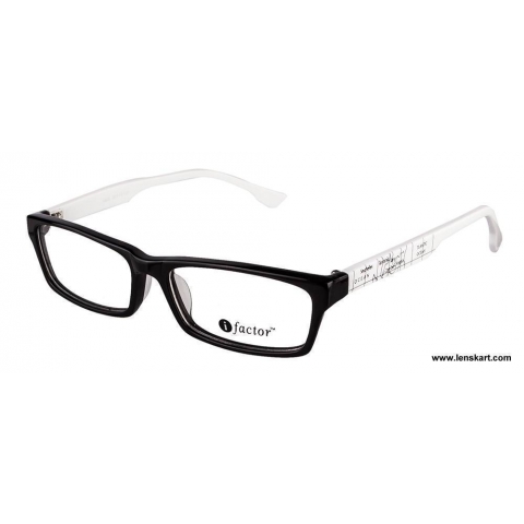 Shop Online For Lenskart I Factor 1220 Black White Col B 1 Eyeglasses