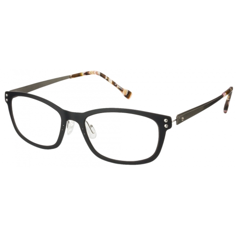 Black 013B 117 Wayfarer Shape Eyeglasses