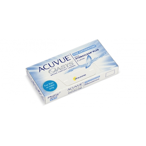 Johnson & Johnson Acuvue Oasys for Astigmatism (6 Lens/Box) LensKart.com