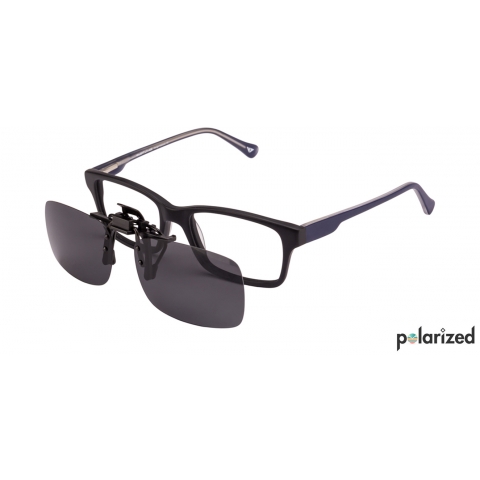 blacktie 49mm round clip on sunglasses