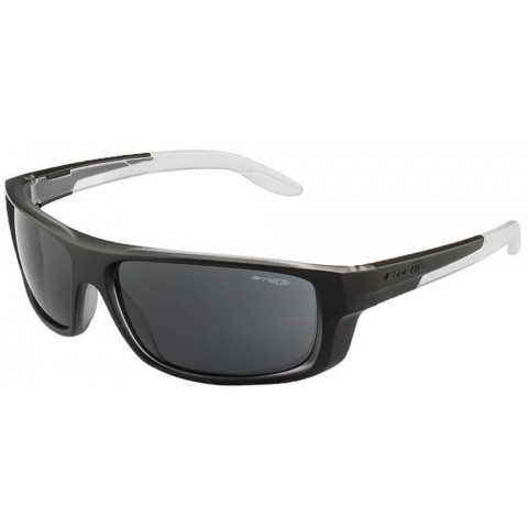 Shop online for Arnette 4159 Matt Black Transparent Grey 2090/87 Sunglasses