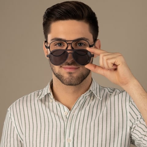 lenskart aviator shades