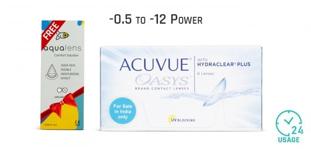 Johnson & Johnson Acuvue Oasys Bi Weekly 24 Hours (6 Lens)