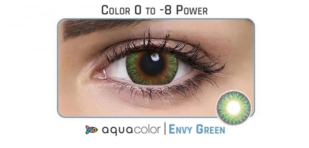Aqualens Envy Green Color Contact Lens 1 Lens Box We've created a customer and patient experience that prioritizes hygiene and safety without. inr