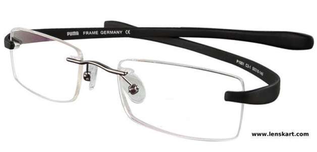 Puma P1001 Brown Black C3-1 Eyeglasses