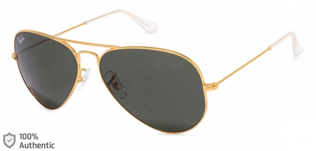 Ray-Ban RB3025 L0205 SIZE:58 Golden 