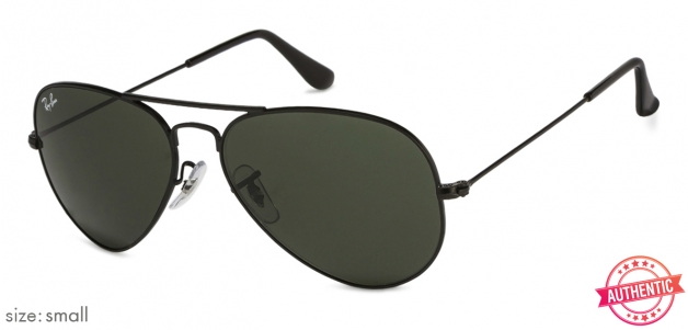 Ray-Ban RB3025 Small (Size-55) Black 