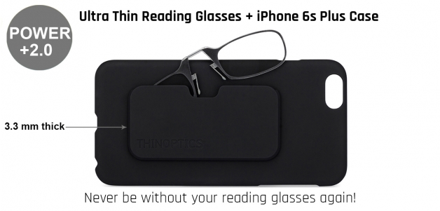 ThinOptics Reading Glass W/Iphone Cover