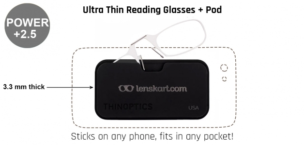 ThinOptics Reading Glasses With Case ThinOptics Reading Glasses With Case