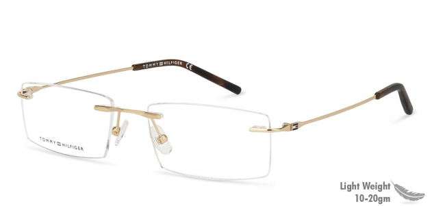 tommy hilfiger frameless specs