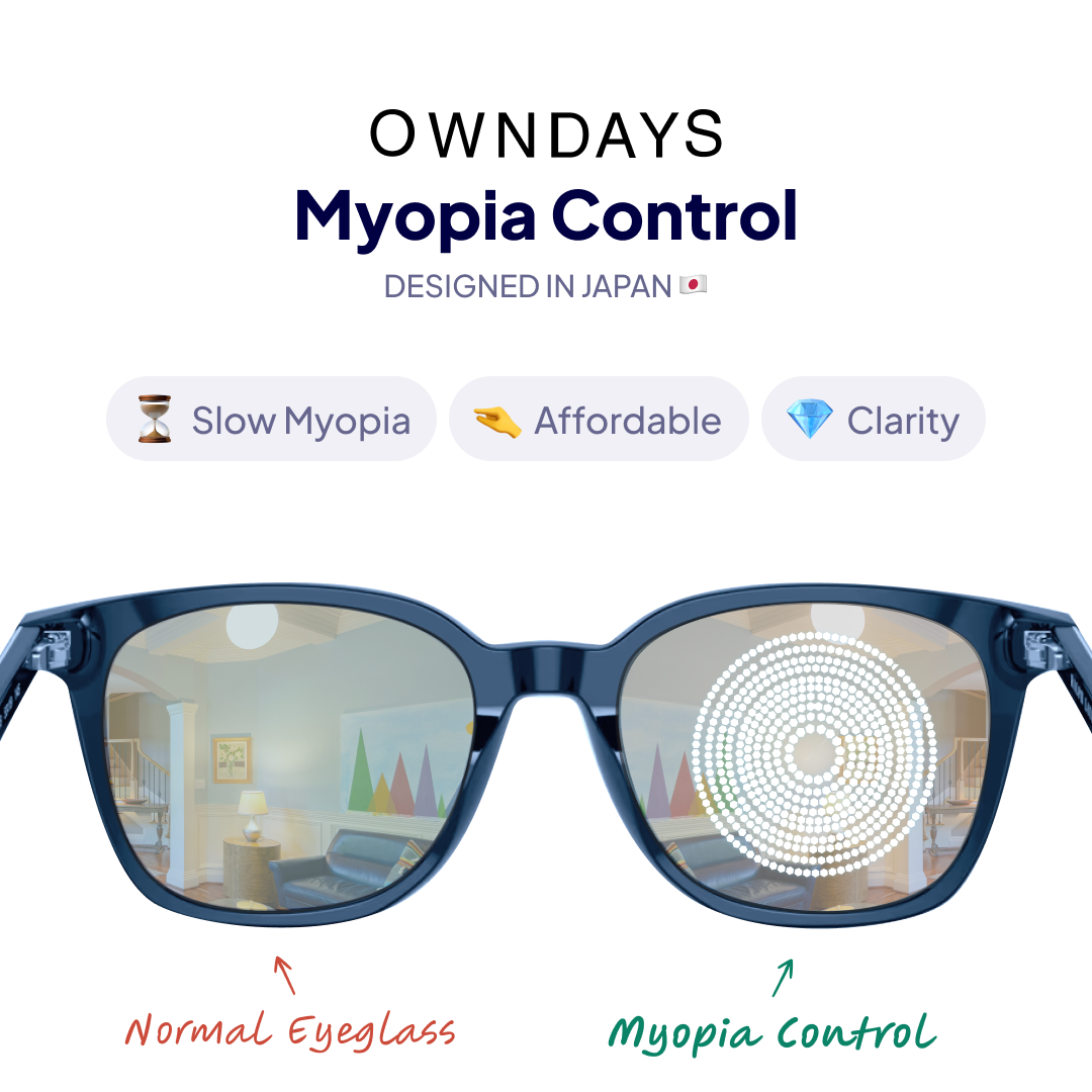 Lenses owndays myopia control hero