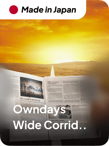 Owndays Wide Corridor Lenses