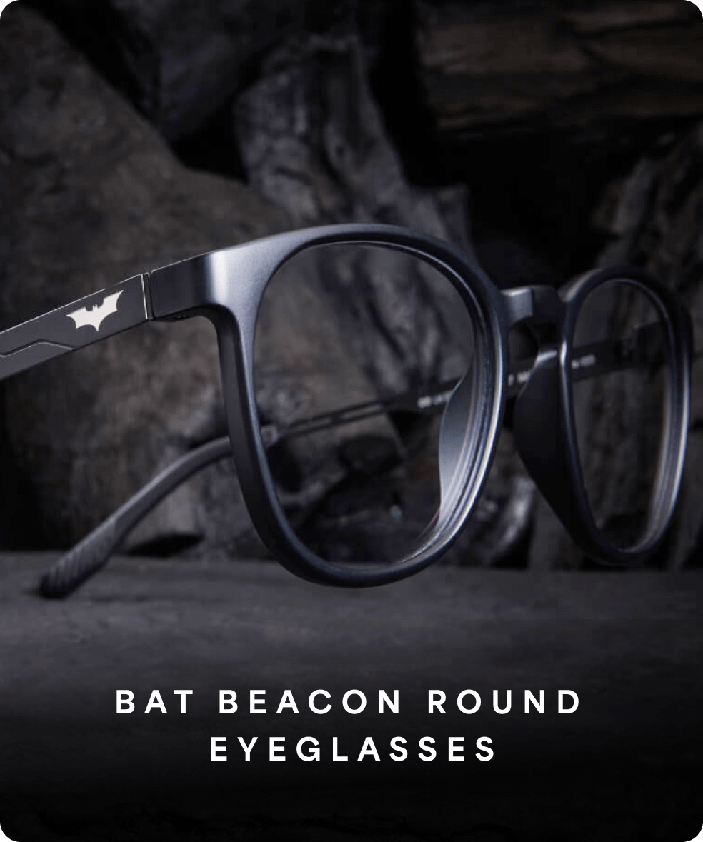 Dark Knight Round Eyeglasses