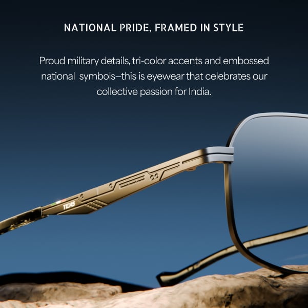 Shop online for Silver Full Rim Aviator Vincent Chase Sleek Steel VC ...