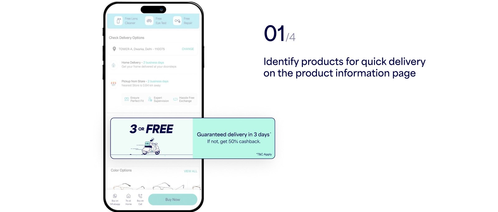 Get your order in just 3 days!