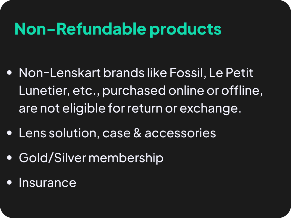 Non Refundable