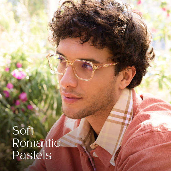 Orange Transparent Multicolour Full Rim Square Vincent Chase