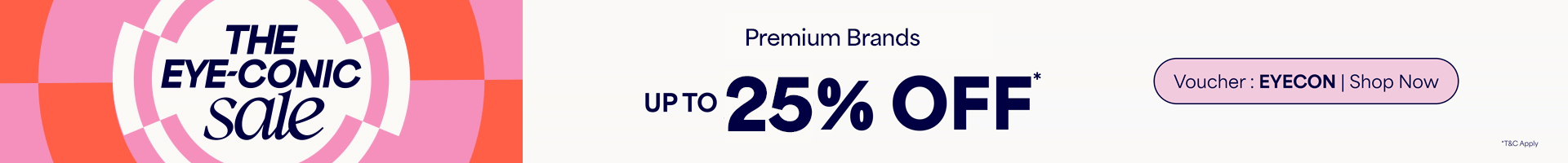 offer banner in header