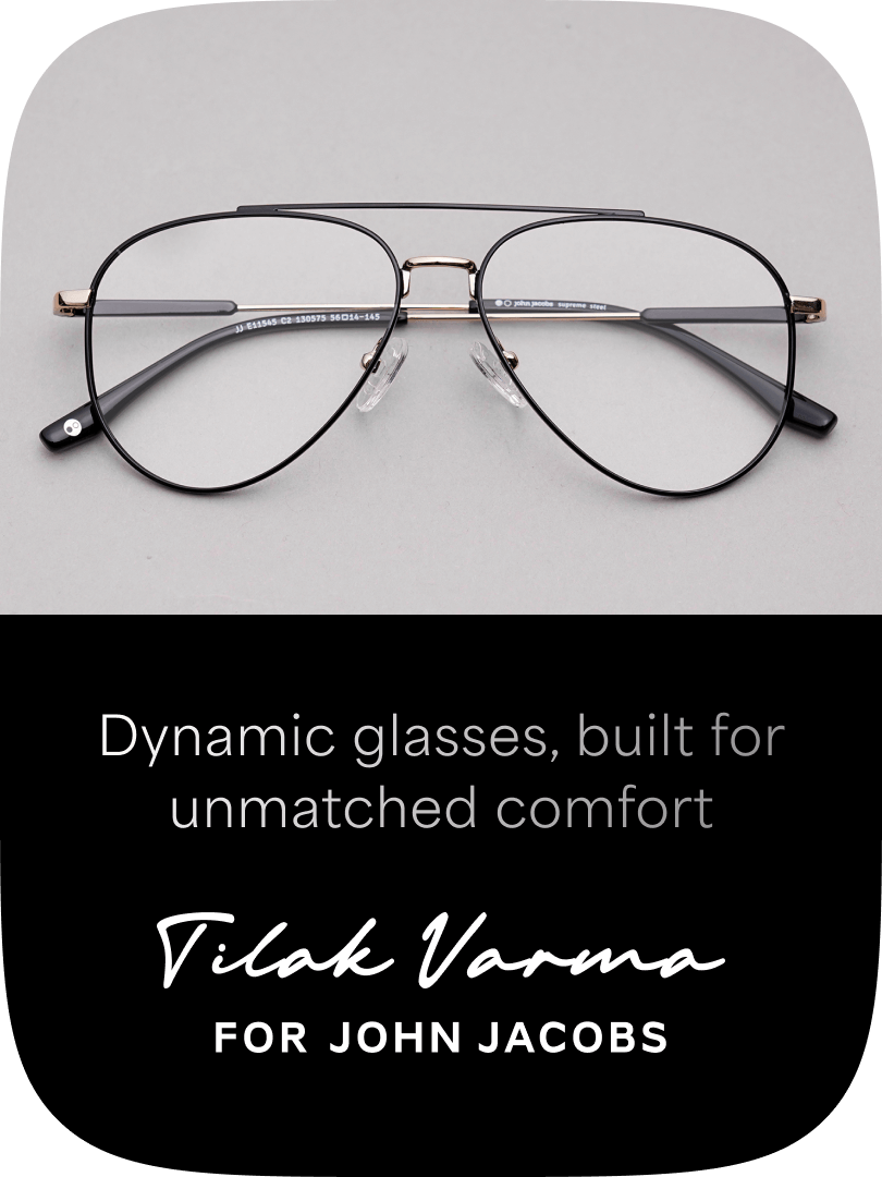 Explore Men Eye Premium Eyewear - Tilak Varma