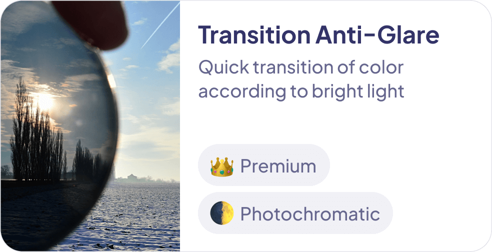 Transitions Anti-Glare