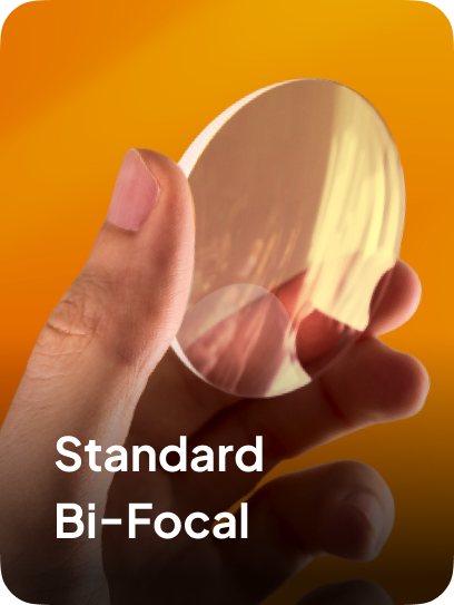 lens regular bi focal similar single vision standard bi focal
