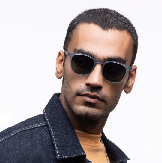 Buy Peyush Bansal Shark Tank Blue Sky Full Rim Hustlr Eyeglasses