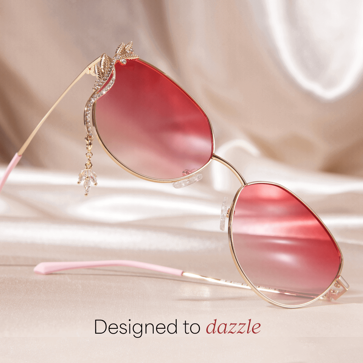 Vintage Pink Rectangular Sun Glasses For Women Trendy Big Frame Sun Gl –  Walmart - IQYN