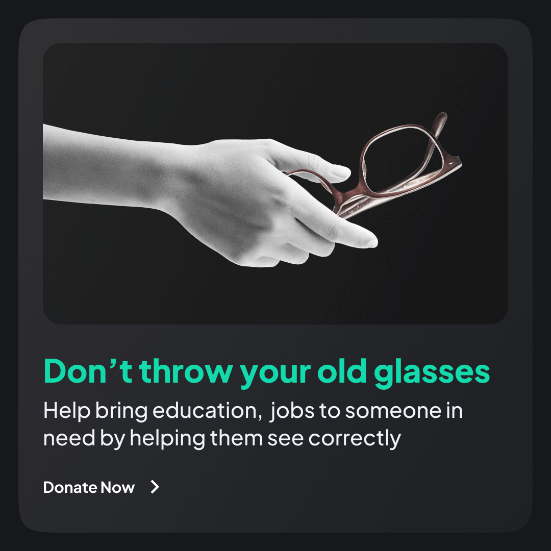 Donate Eyeglasses