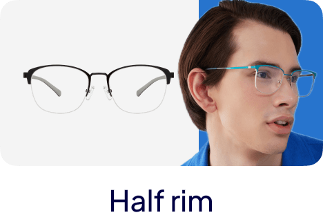 Explore Men Eye Shape - Halfrim