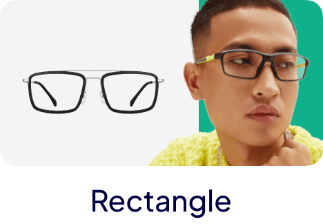 Explore Men Eye Shape - Rectangle