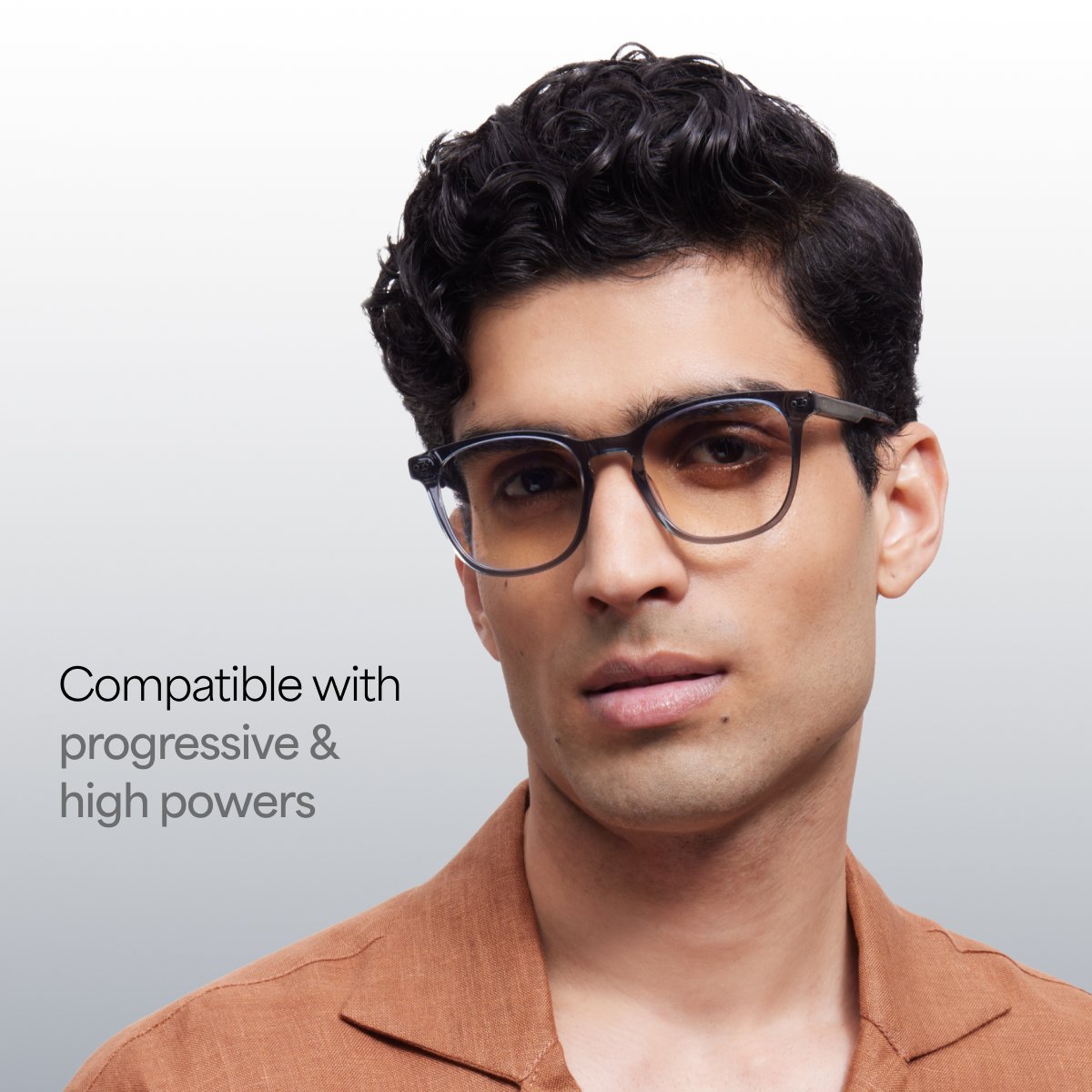 Buy Graphite Full Rim Lenskart Hustlr Eyeglasses